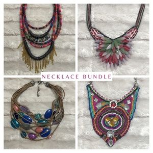 Bohemian and bib style necklace bundle!